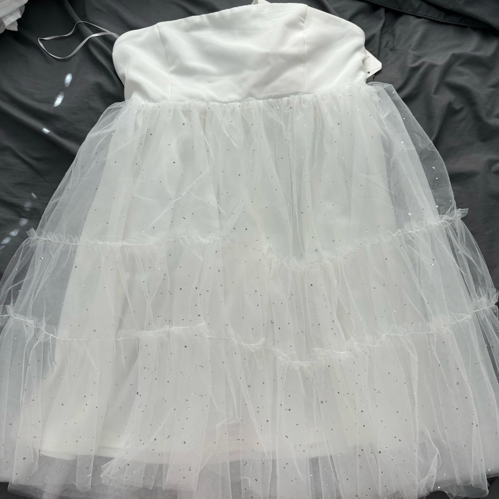 Altar’d State Rhinestone Strapless Dress